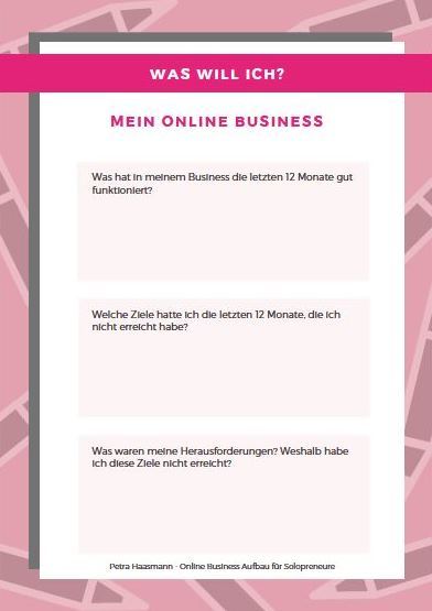 meine vision von meinem online business