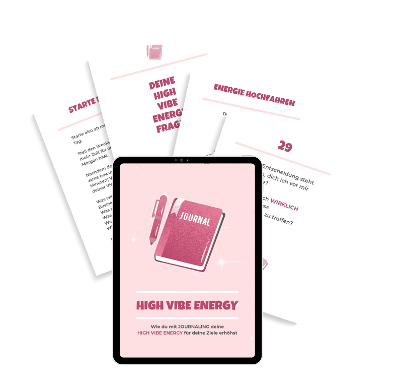 E-Book: Journaling Finde mit Journaling heraus, wo du Energie liegen lässt