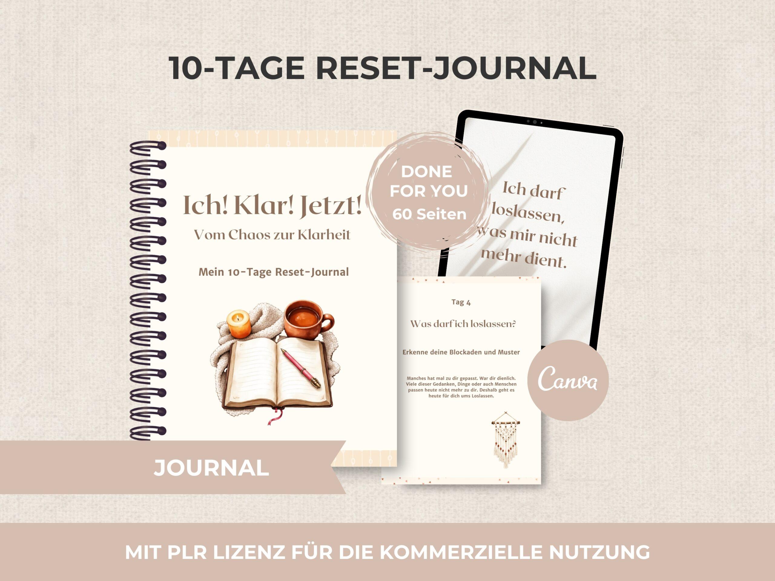 Reset im Business - 10 Tage Journal