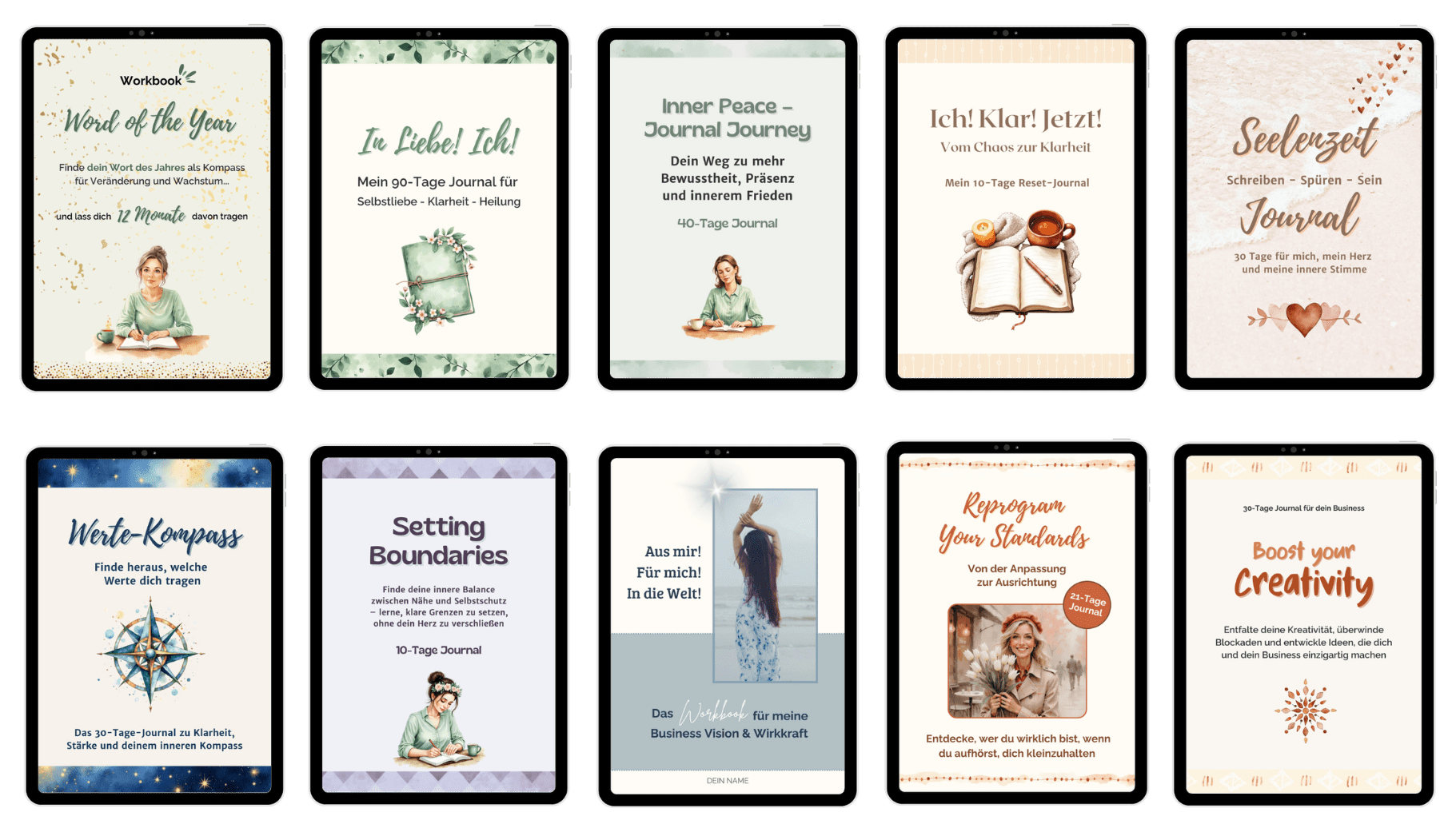 10er Bundle PLR PLR Journal