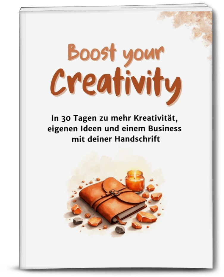 Journaling für mehr Kreativität Business Journaling - Wenn du ständig siehst, was andere machen und dabei den Zugang zu deinen eigenen Ideen verloren hast.